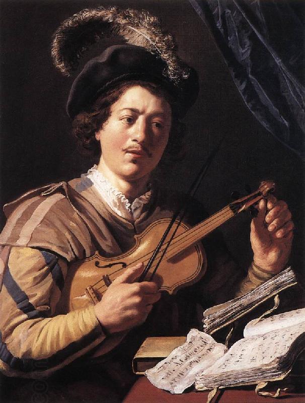 LIEVENS, Jan The Violin Player sg